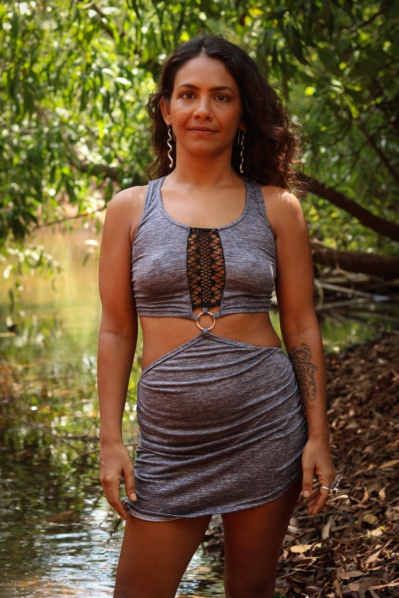 Sufi Dress ~ Light Grey